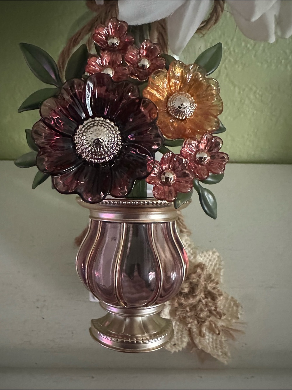 NEW BBW LIT-UP SCENT CONTROL BEAUTIFUL WALLFLOWER PLUG IN